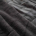 Κουβέρτα Αιγαίον My Blanket 220x240 / Charcoal Grey